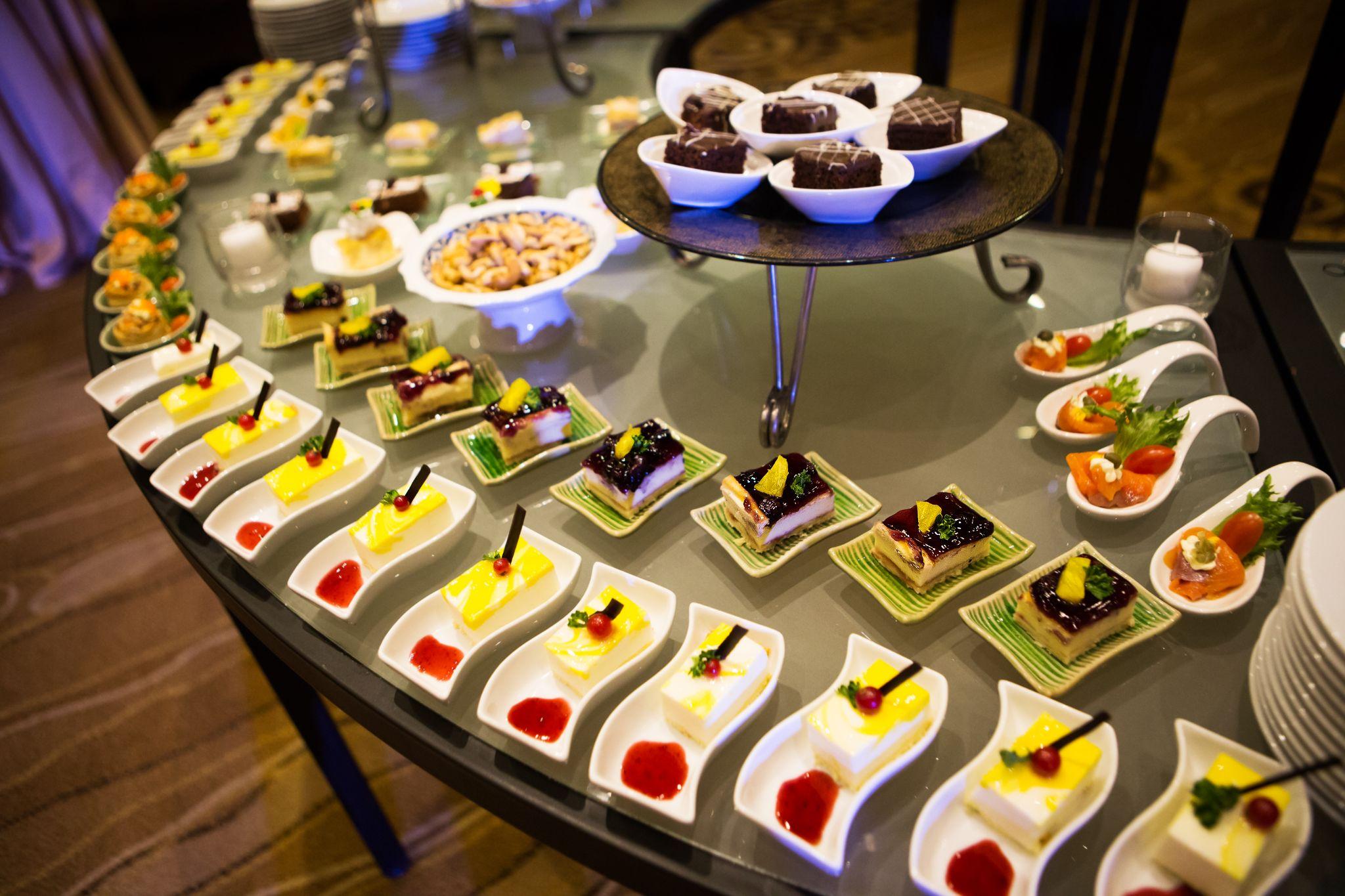 Corporate party food on budget