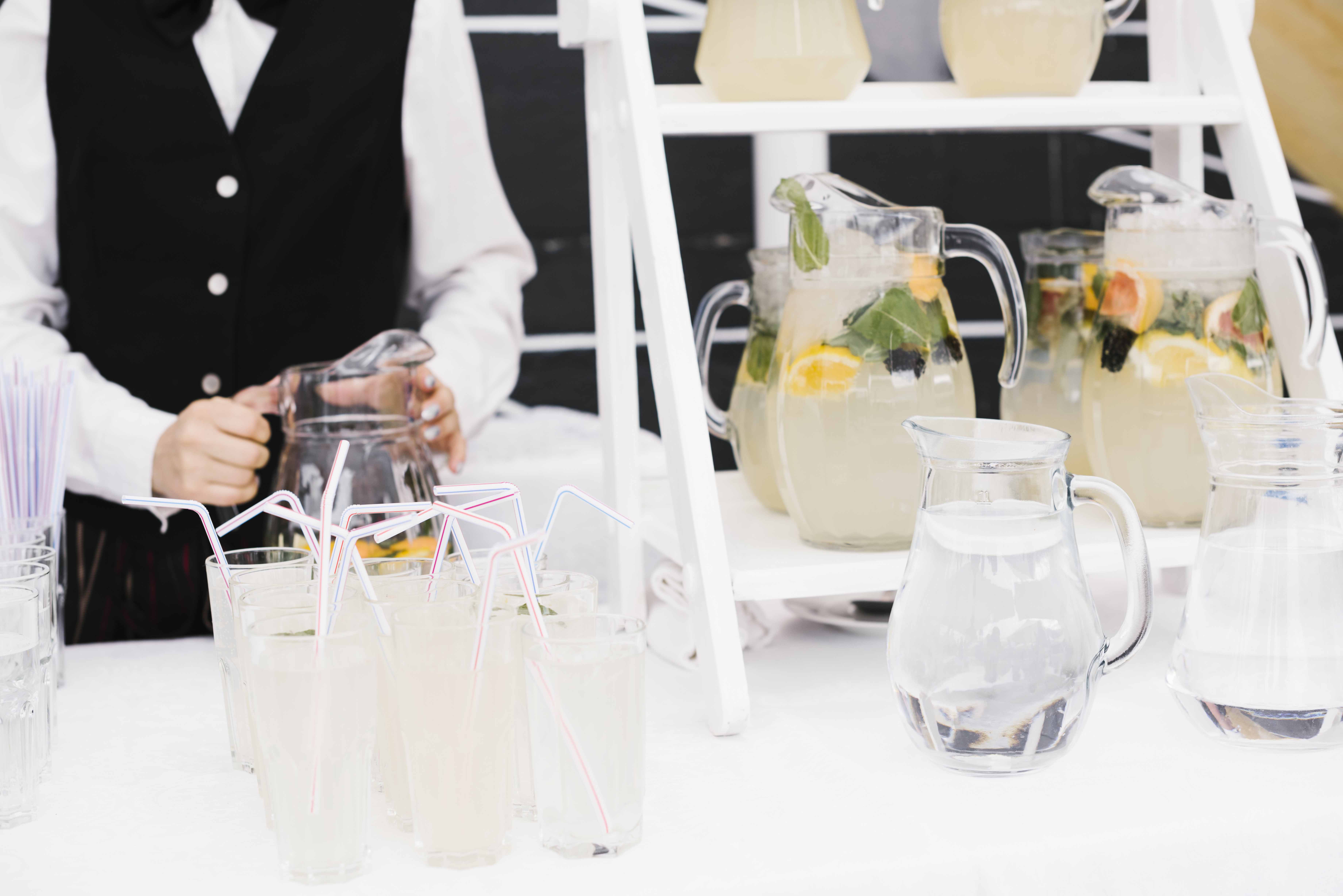 WELCOME DRINKS FOR A CORPORATE PARTY