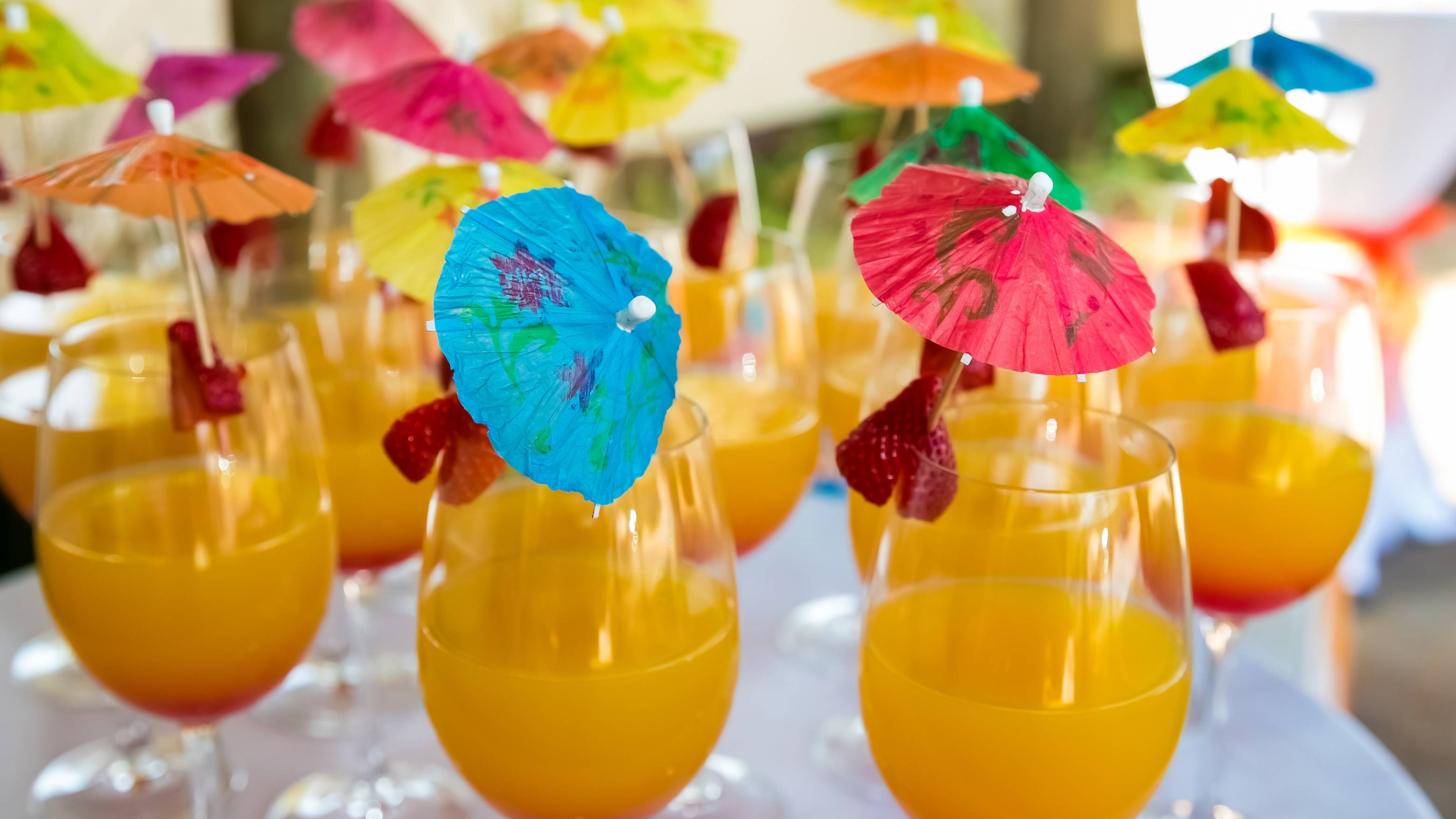WELCOME DRINKS FOR A CORPORATE PARTY